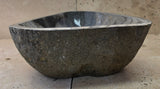 Handmade Natural Oval River Stone  Bathroom Basin  RS 25072063