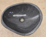 Handmade Natural Oval River Stone  Bathroom Basin  RM 2409095