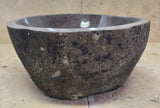 Handmade Natural Oval River Stone  Bathroom Basin  RS 2409028