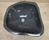 Handmade Natural Oval River Stone  Bathroom Basin  RS 25072053