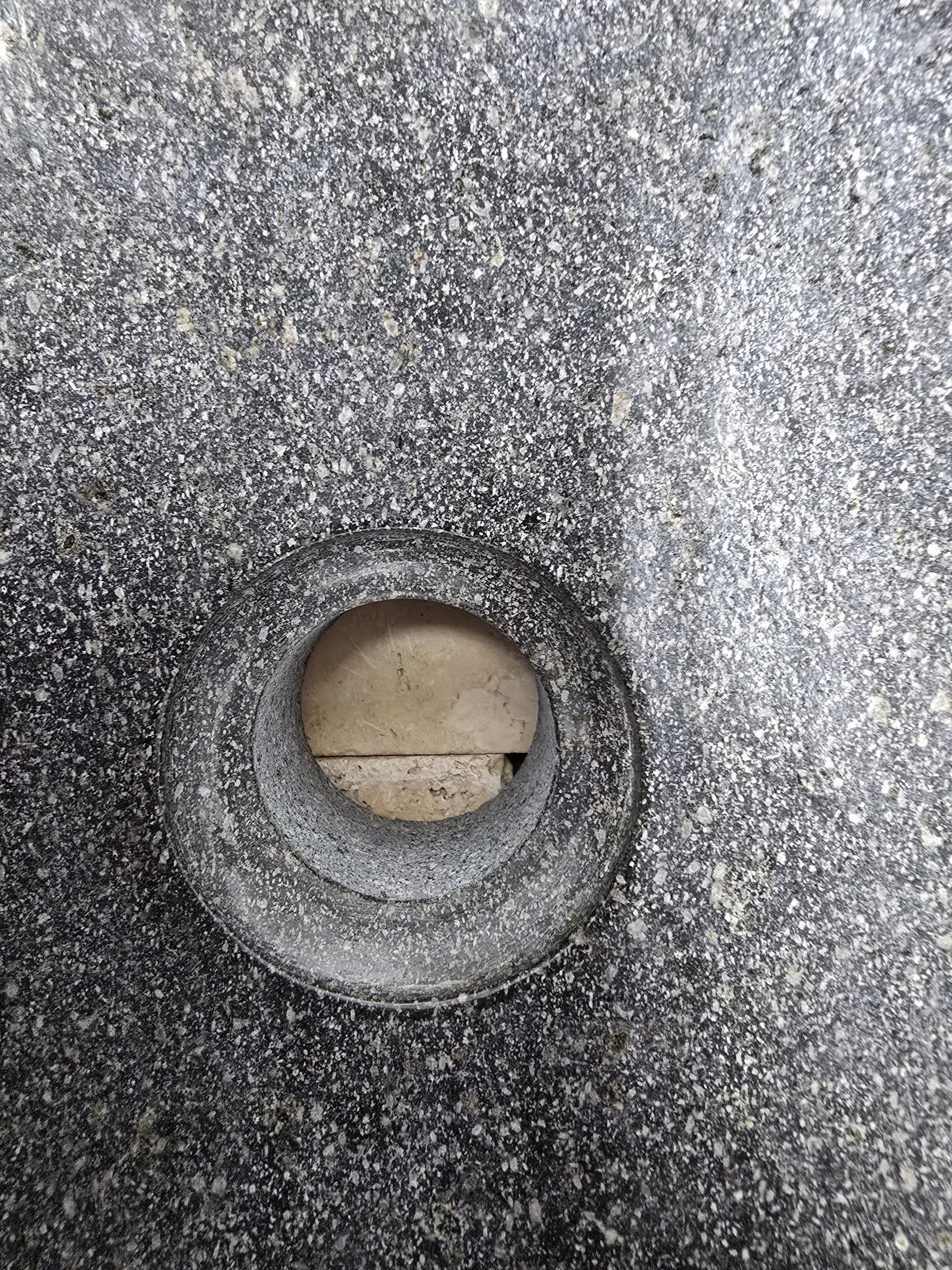 Handmade Natural Oval River Stone  Bathroom Basin  RS 2409088