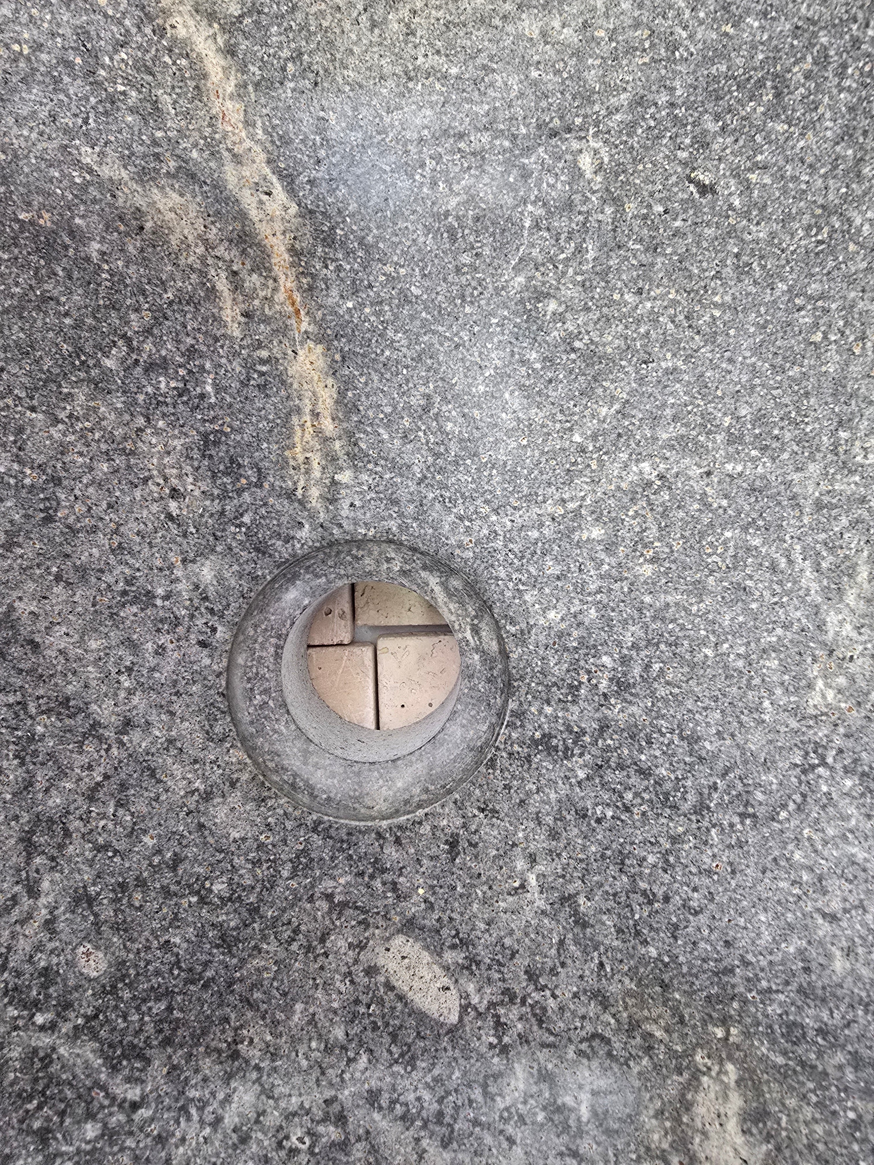 Handmade Natural Oval River Stone  Bathroom Basin  RM 2409097