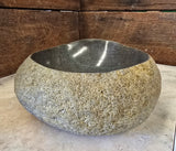 Handmade Natural Oval River Stone  Bathroom Basin  RVS 2409078