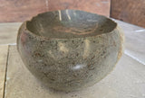 Handmade Natural Oval River Stone  Bathroom Basin  PHL 240911
