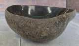 Handmade Natural Oval River Stone  Bathroom Basin  RVS 2409092