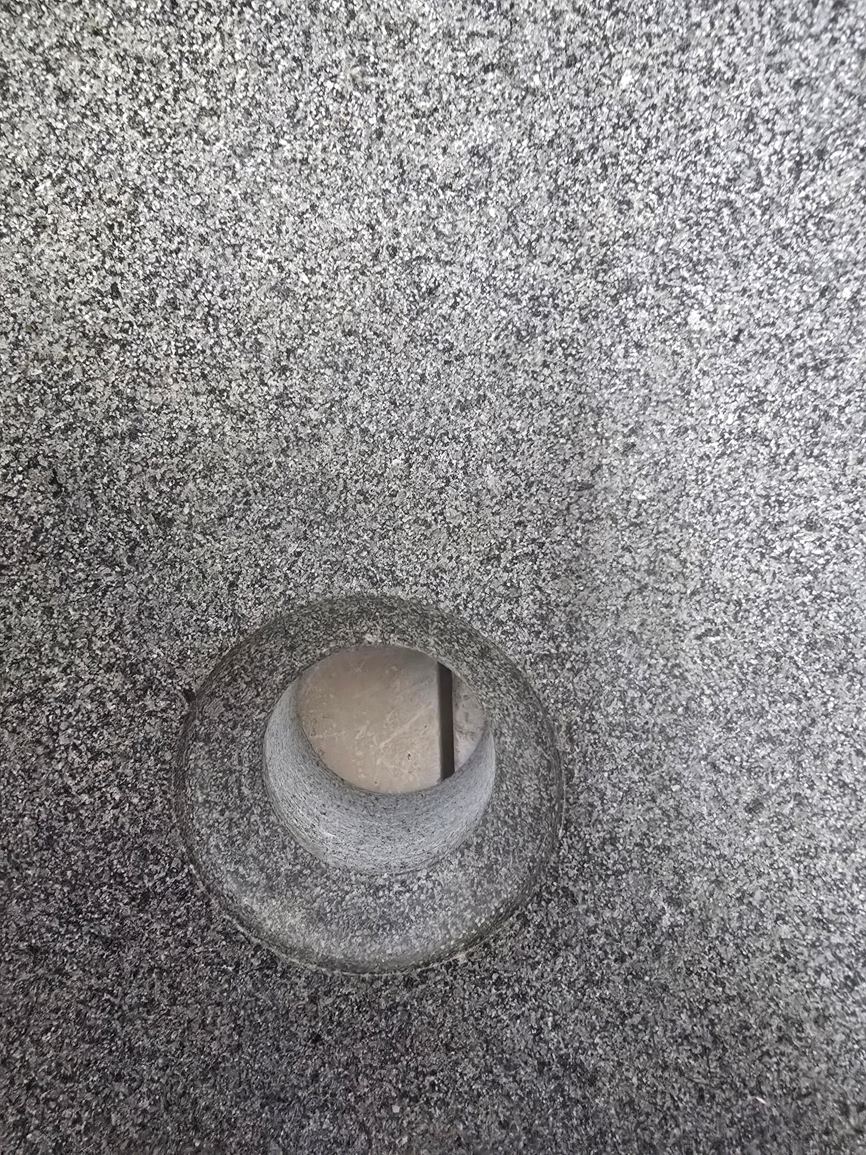 Handmade Natural Oval River Stone  Bathroom Basin  RS 2409048