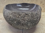 Handmade Natural Oval River Stone  Bathroom Basin  RL 240905