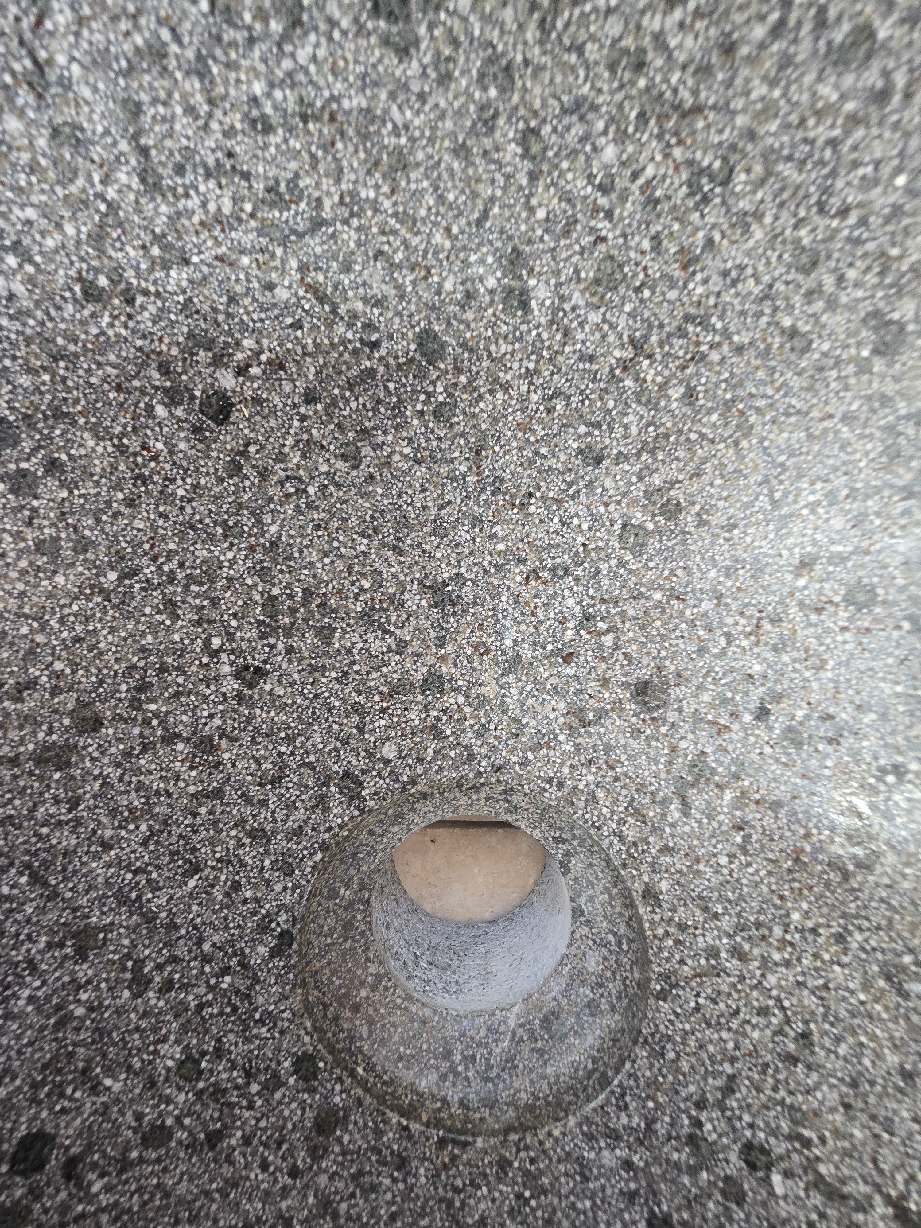 Handmade Natural Oval River Stone  Bathroom Basin  RVS 2409039
