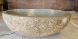 Handmade Natural Oval River Stone  Bathroom Basin  RM 2409049