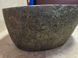 Handmade Natural Oval River Stone  Bathroom Basin TWIN SETS A & B RM 25072020