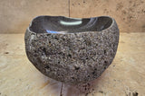 Handmade Natural Oval River Stone  Bathroom Basin  RVS 2409039