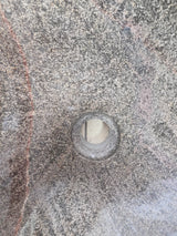Handmade Natural Oval River Stone  Bathroom Basin  RS 2409030