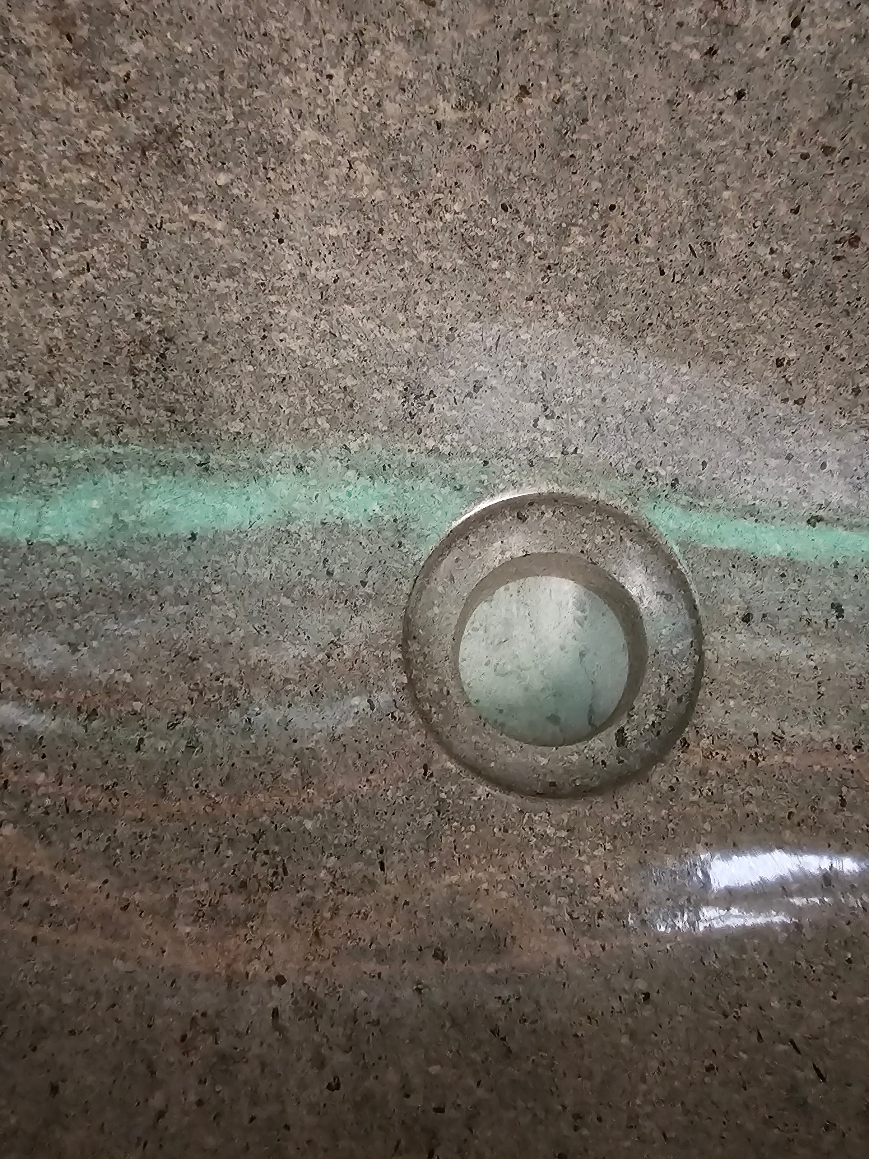 Handmade Natural Oval River Stone  Bathroom Basin  RL 2409220