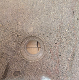 Handmade Natural Oval River Stone  Bathroom Basin  RL 25072043