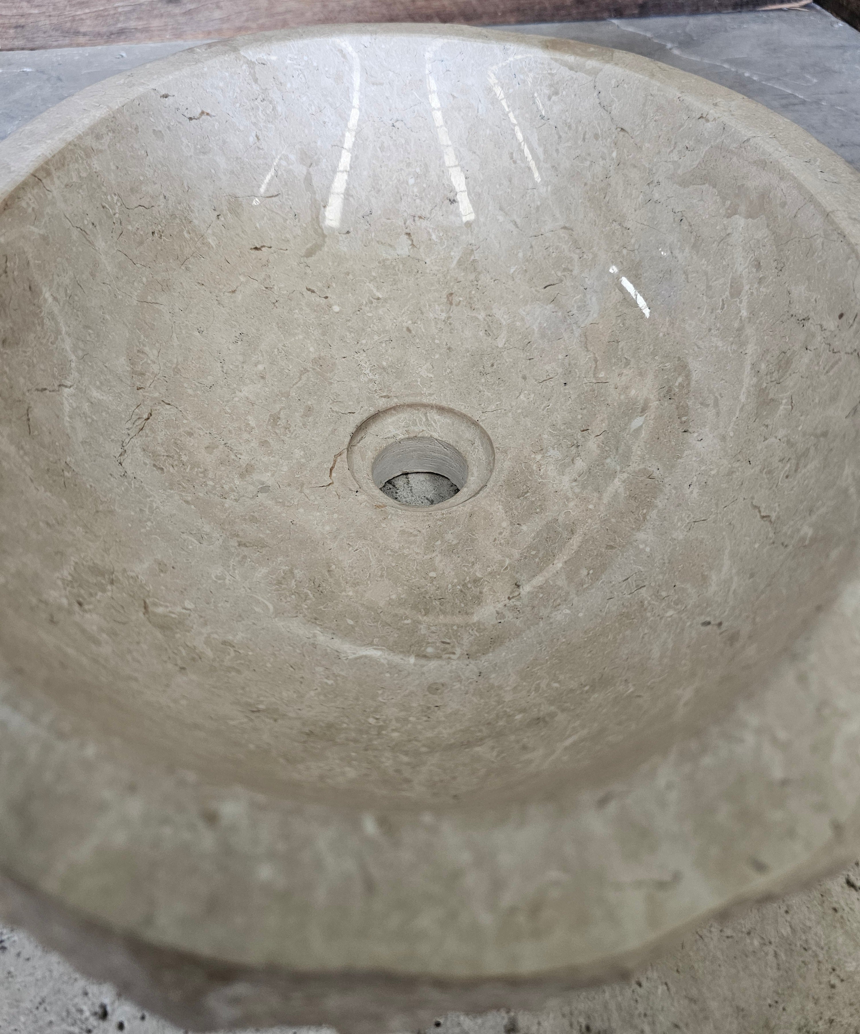 Classica: Natural Marble Mount Basins