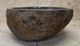 Handmade Natural Oval River Stone  Bathroom Basin  RM 25072048