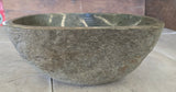 Handmade Natural Oval River Stone  Bathroom Basin  RS 2409027