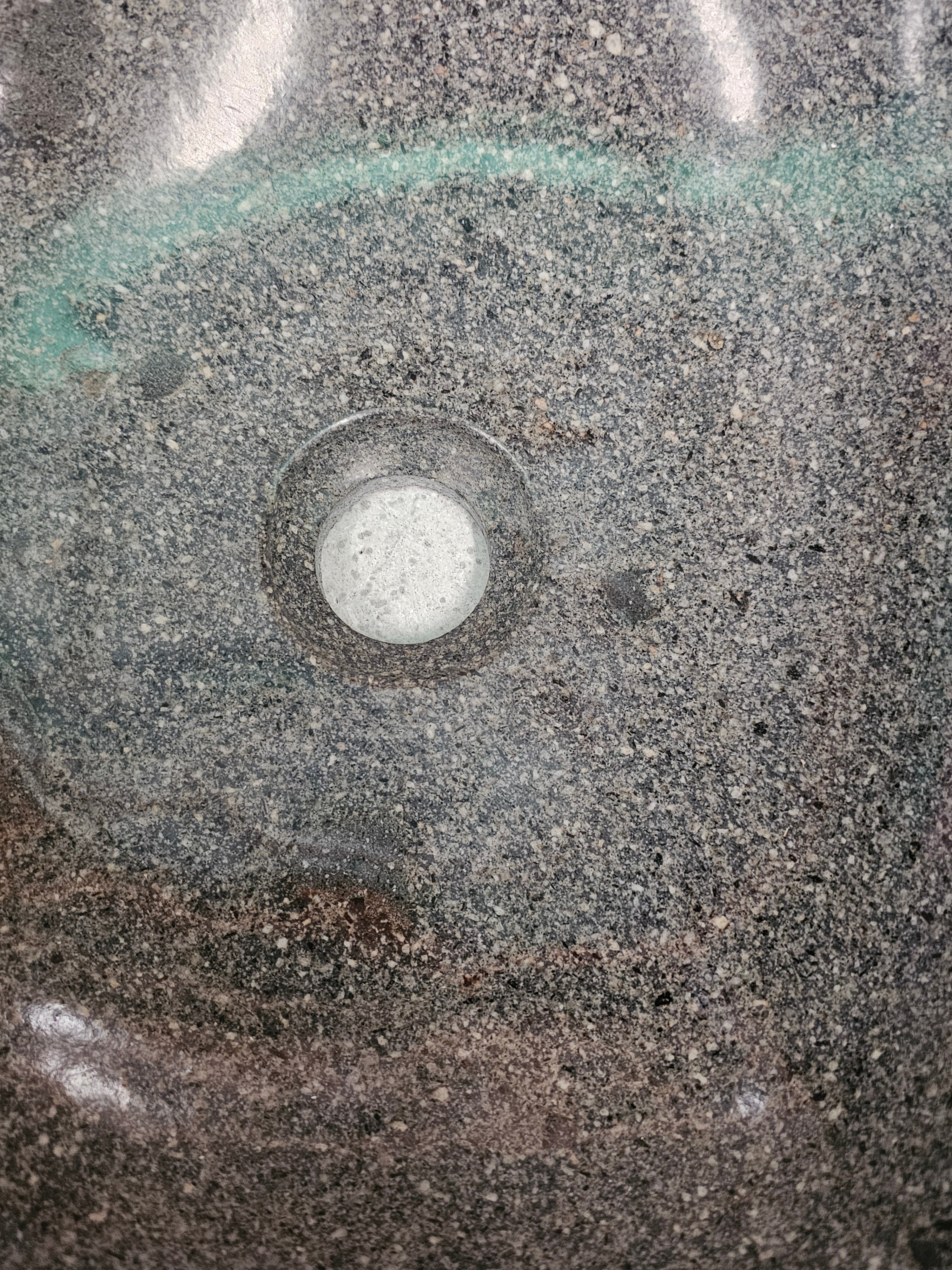 Handmade Natural Oval River Stone  Bathroom Basin  PHM 240908