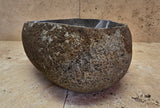 Handmade Natural Oval River Stone  Bathroom Basin  RVS 2409030