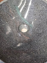 Handmade Natural Oval River Stone  Bathroom Basin  RS 2409079