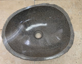Handmade Natural Oval River Stone  Bathroom Basin  RM 2409088
