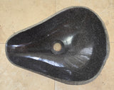Handmade Natural Oval River Stone  Bathroom Basin  RVS 2409034