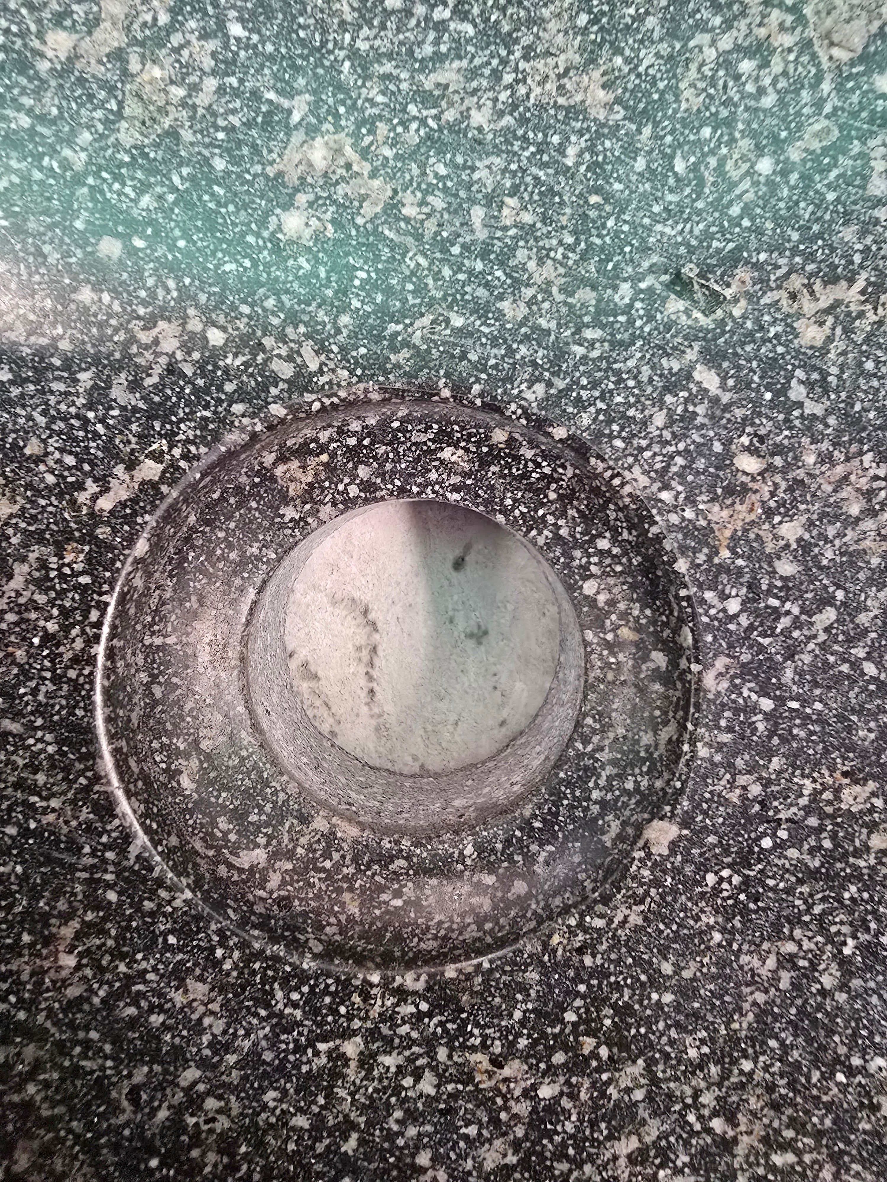 Handmade Natural Oval River Stone  Bathroom Basin  RVM 2409098
