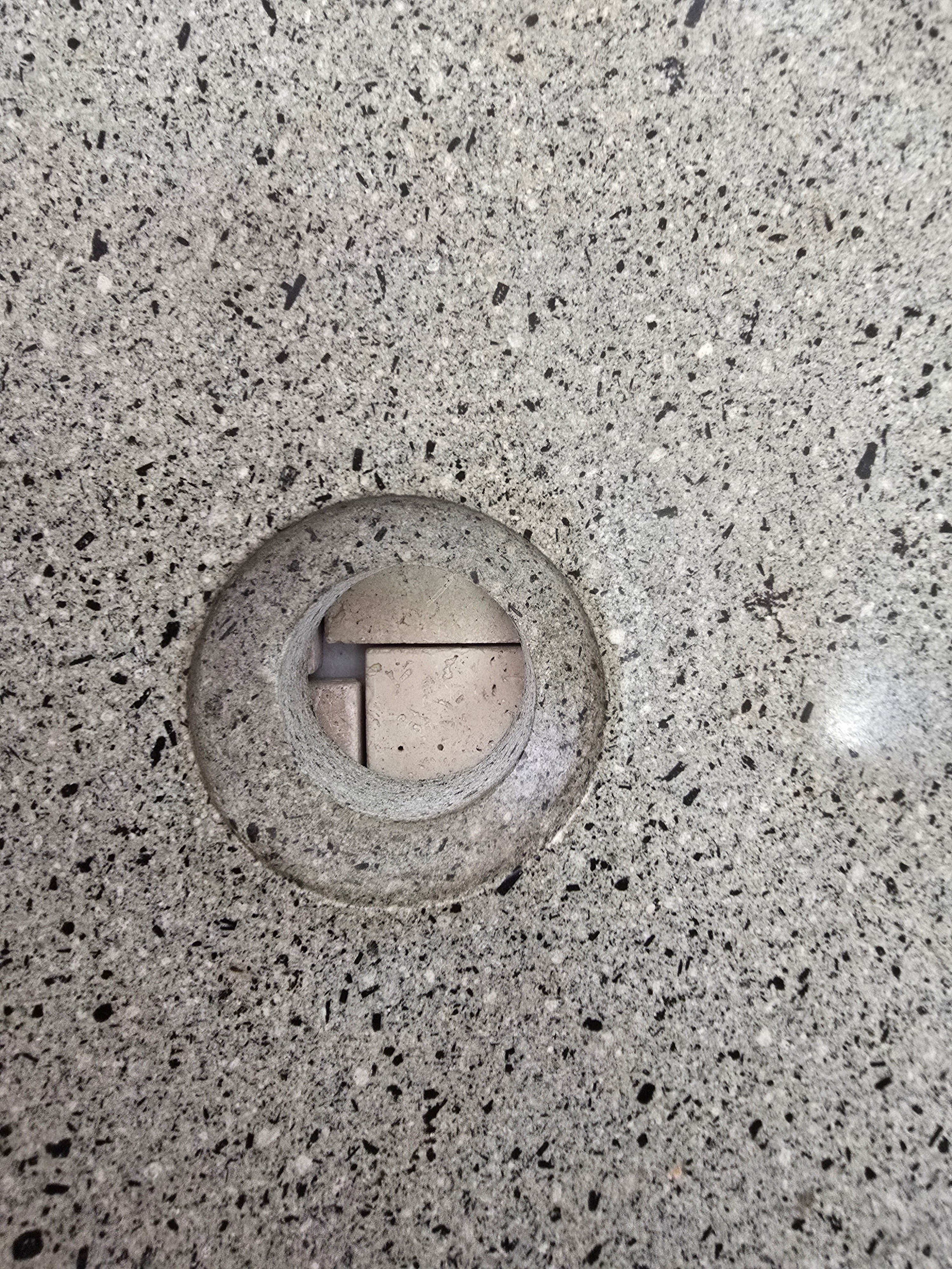 Handmade Natural Oval River Stone  Bathroom Basin  RVM 2409055