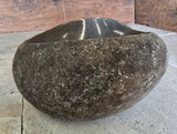 Handmade Natural Oval River Stone  Bathroom Basin  RVS 2409082