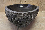 Handmade Natural Oval River Stone  Bathroom Basin  RL 240963