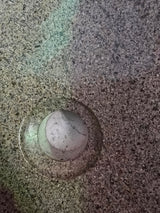 Handmade Natural Oval River Stone  Bathroom Basin  RS 2409053