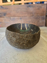 Handmade Natural Oval River Stone  Bathroom Basin  RVS 2409026