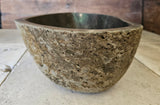 Handmade Natural Oval River Stone  Bathroom Basin  RM 2409056