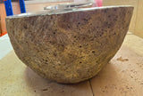 Handmade Natural Oval River Stone  Bathroom Basin LARGE TWIN SETS A & B RL 25072024