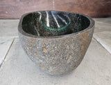 Handmade Natural Oval River Stone  Bathroom Basin  RS 2409140