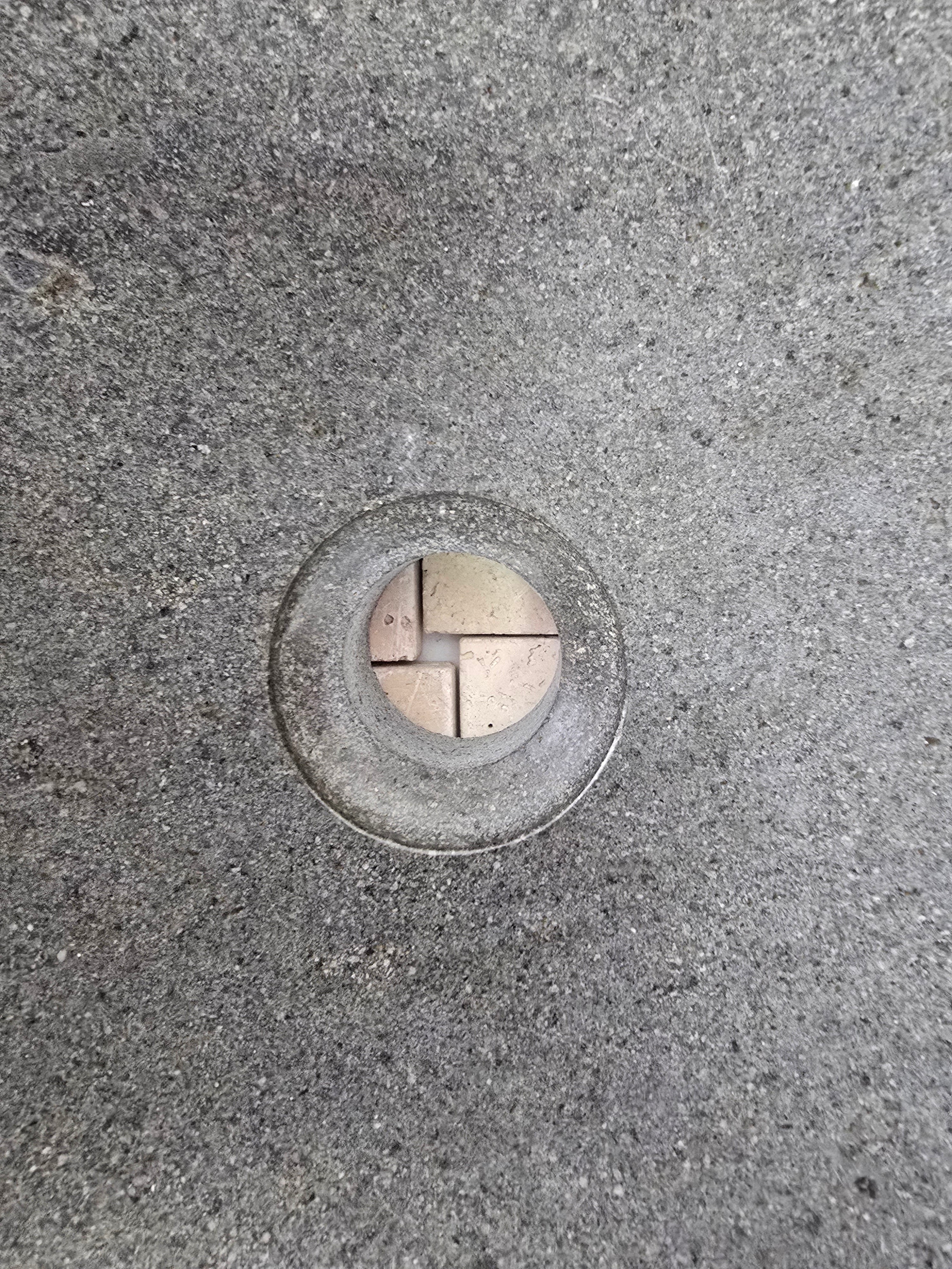 Handmade Natural Oval River Stone  Bathroom Basin  RS 2409049