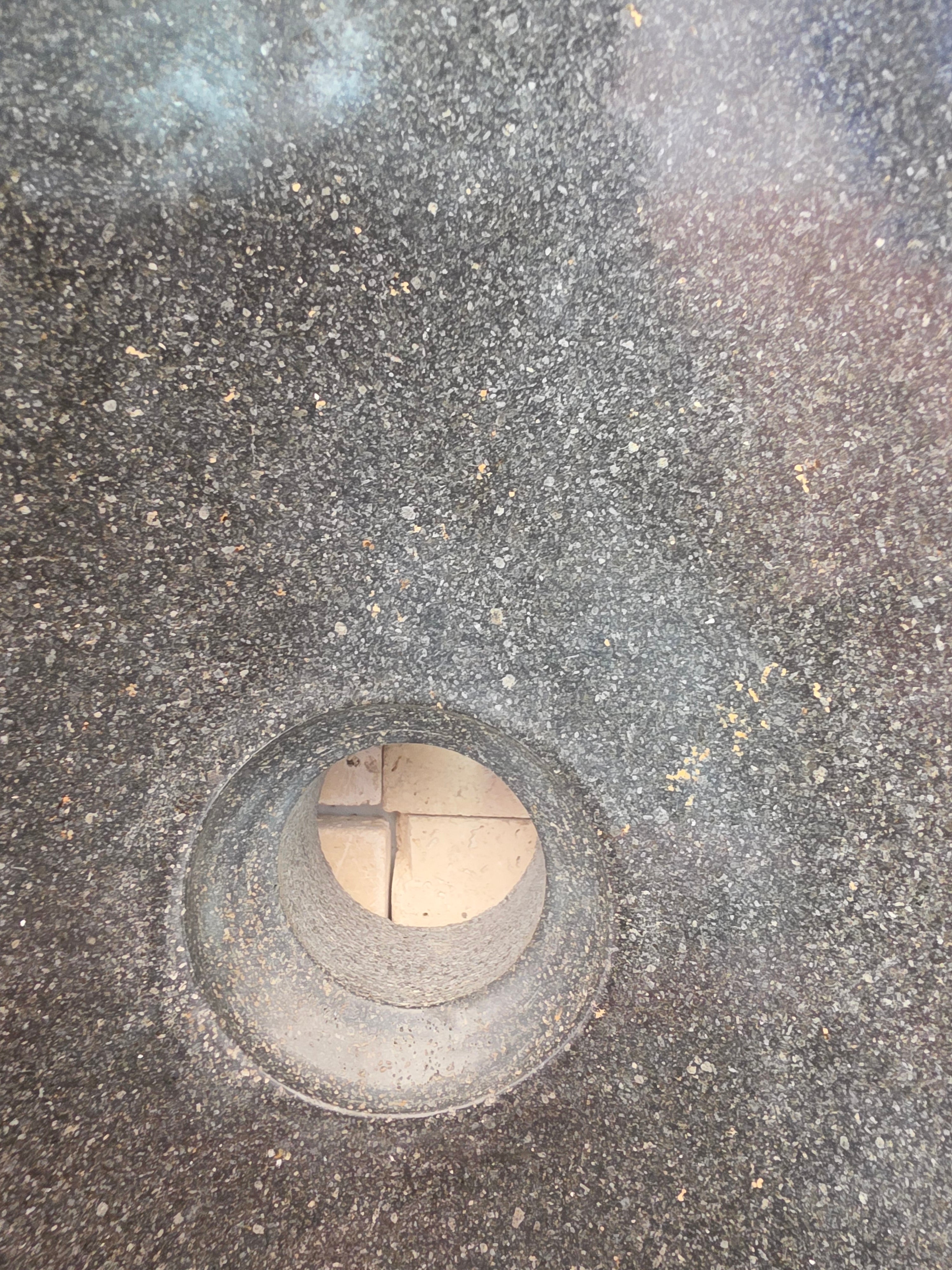 Handmade Natural Oval River Stone  Bathroom Basin  RM 25072047