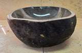 Handmade Natural Oval River Stone  Bathroom Basin  RM 25072059