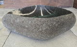 Handmade Natural Oval River Stone  Bathroom Basin  RVM 2409096