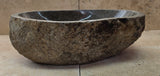Handmade Natural Oval River Stone  Bathroom Basin  RM 25072016