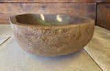 Handmade Natural Oval River Stone  Bathroom Basin  RM 2409142
