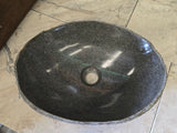 Handmade Natural Oval River Stone  Bathroom Basin  RVS 2409093