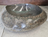 Handmade Natural Oval River Stone  Bathroom Basin  PHM 240908
