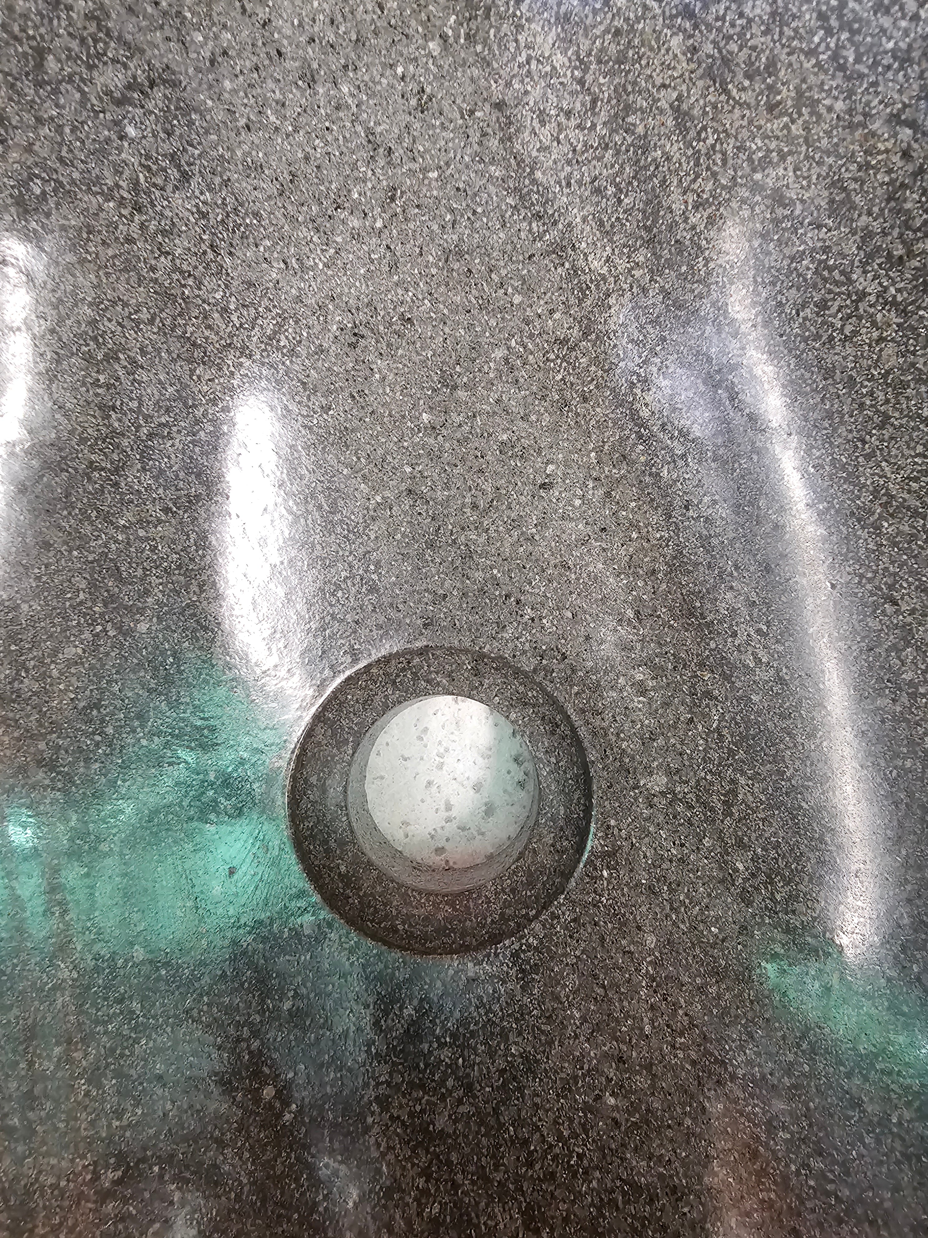 Handmade Natural Oval River Stone  Bathroom Basin  RS 2409099