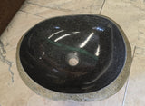 Handmade Natural Oval River Stone  Bathroom Basin  RVS 2409083