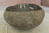 Handmade Natural Oval River Stone  Bathroom Basin  RVS 2409057