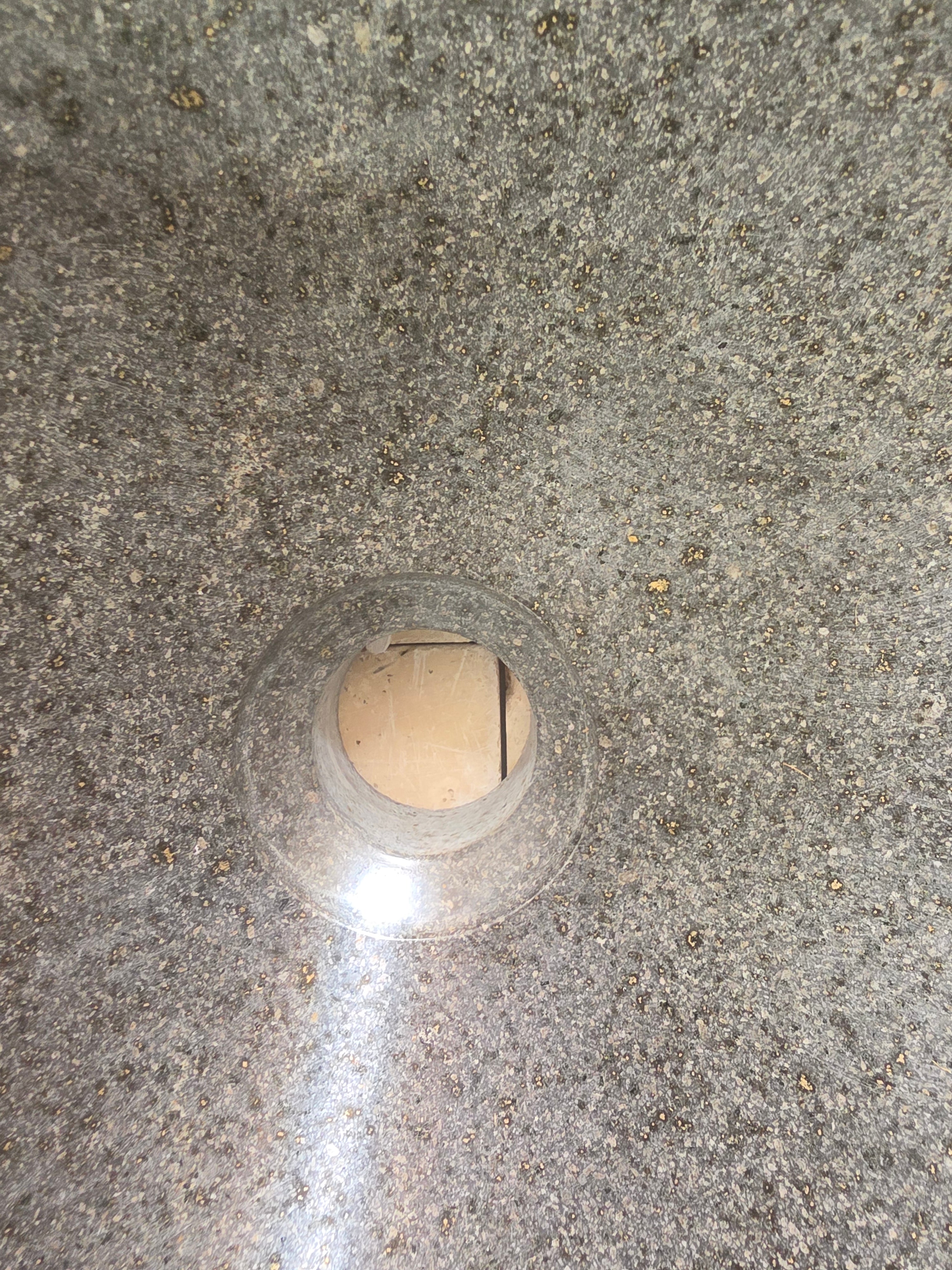 Handmade Natural Oval River Stone  Bathroom Basin  RVS 2409014