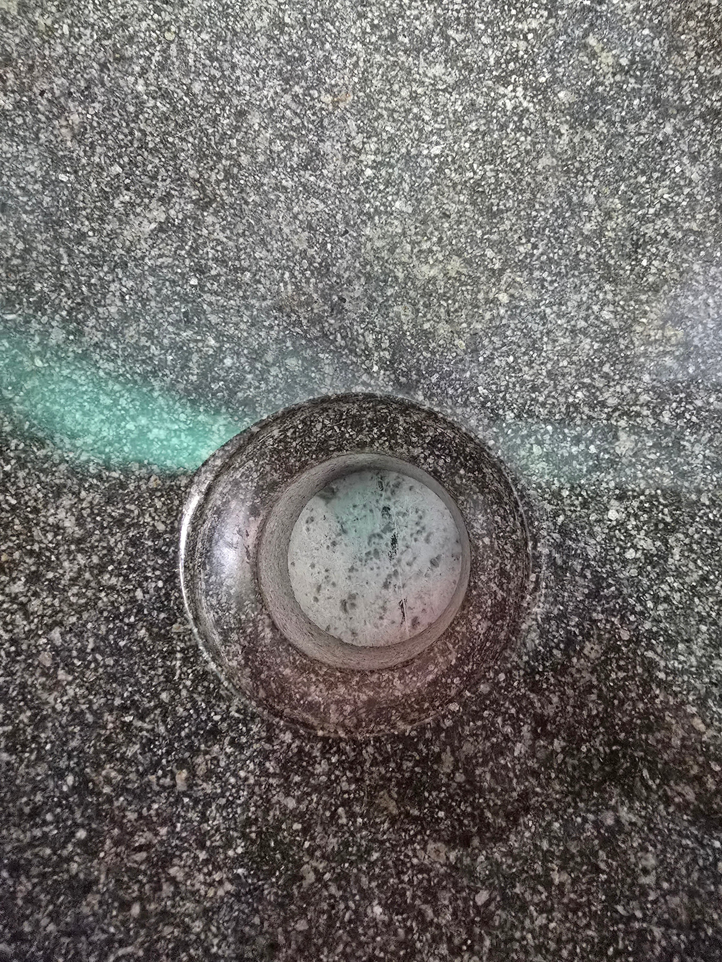 Handmade Natural Oval River Stone  Bathroom Basin  RL 240954