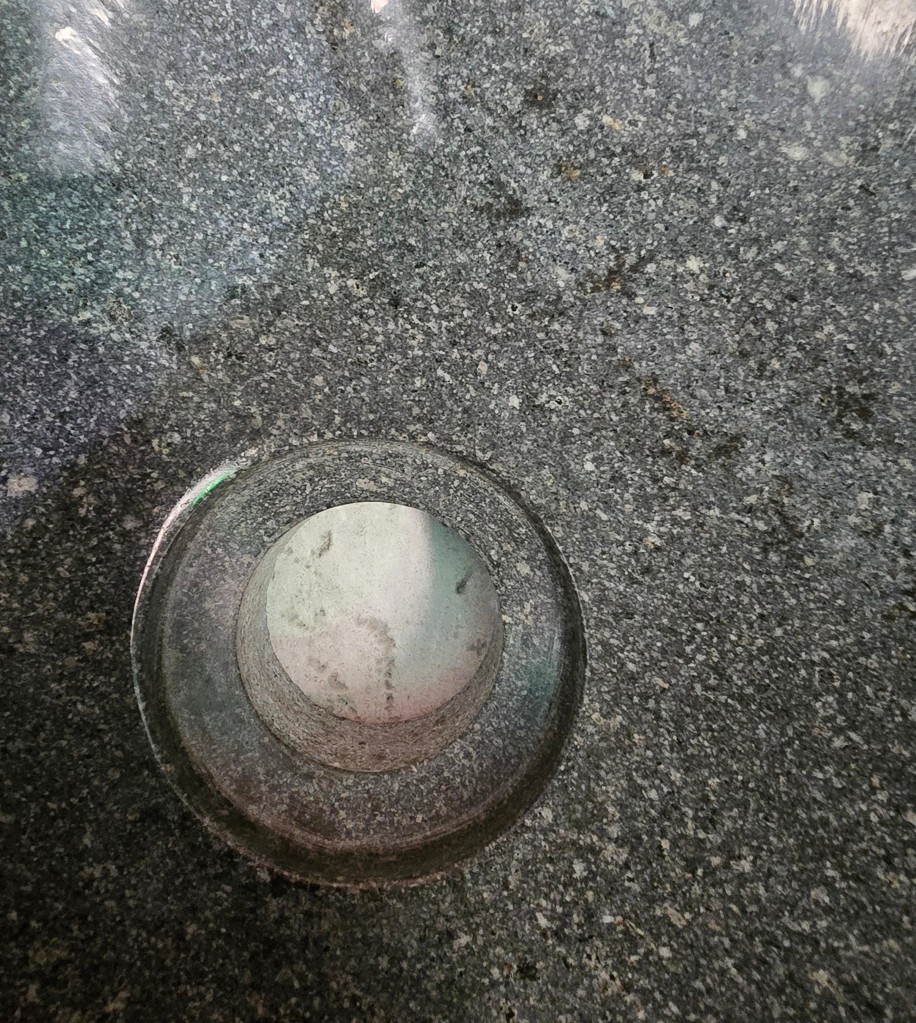 Handmade Natural Oval River Stone  Bathroom Basin  RS 2409015