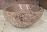 Handmade Natural Oval River Stone  Bathroom Basin  RM 2409087
